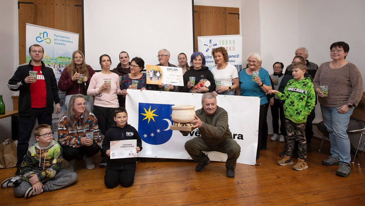 Spolek vyhlašoval výsledky říjnové Výzvy 10 000 kroků na KROKOfestu v Kutné Hoře