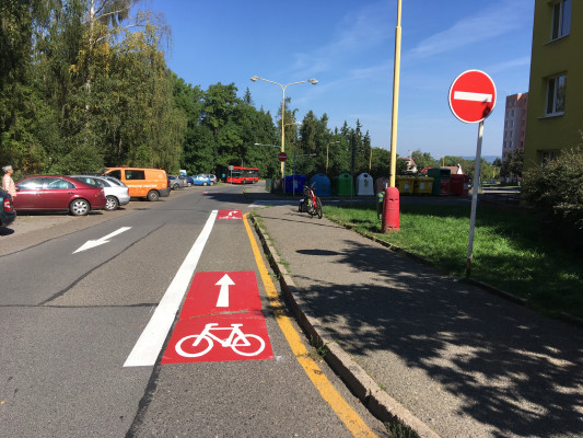Novinky v rozvoji cyklistické dopravy města Příbram