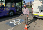 Kroměříž: Nové dopravní značení pro cyklisty