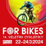 Blíží se veletrh cyklistiky FOR BIKES - 22. - 24. 3. 2024 v Praze