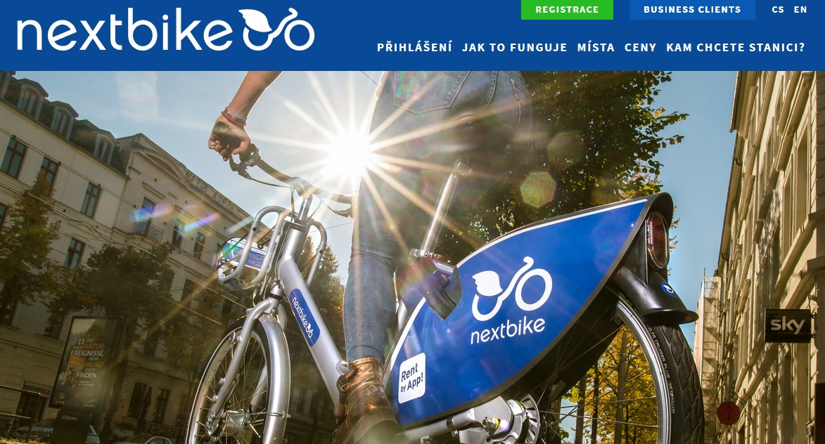 Představujeme systém sdílení kol Nextbike