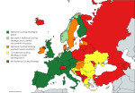 Česká republika je v „zelené“ části Evropy. ECF představila svoji poslední zprávu
