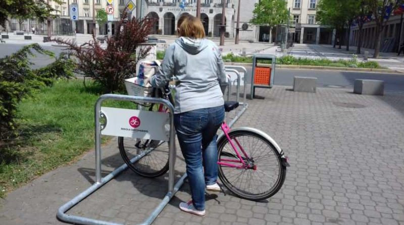 Horké jarní dny v Ostravě přejí cyklistům