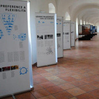 Odborné veřejnosti se výstavy představily v budově Konviktu, která je součástí Univerzity Palackého v Olomouci. Foto: Jitka Vrtalová