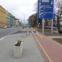 Cykl. trasa M v centru Ostravy. Foto: Martin Krejčí